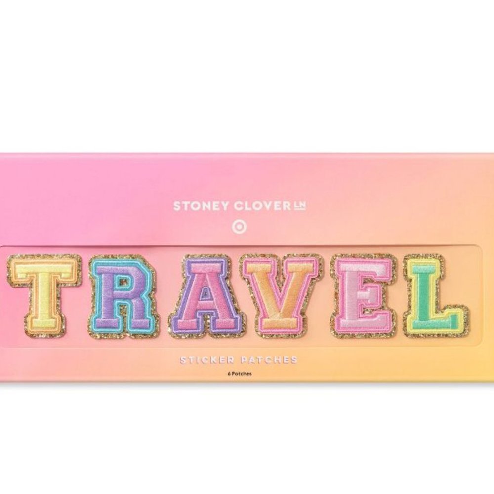 TRAVEL Patch Pack 6pc - Stoney Clover Lane x Target